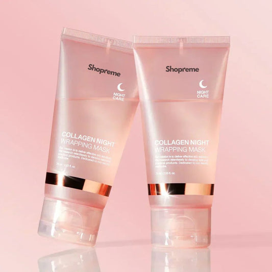 Collagan Night Wrapping Face Mask (Pack of 2)